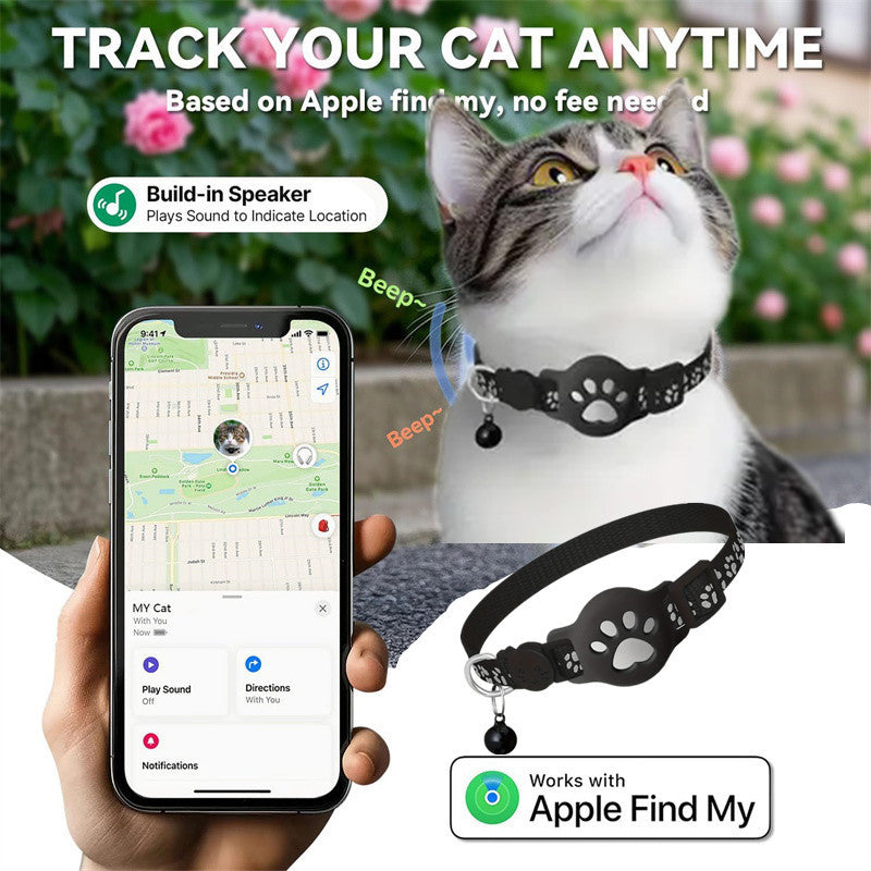 Pet tracker collar